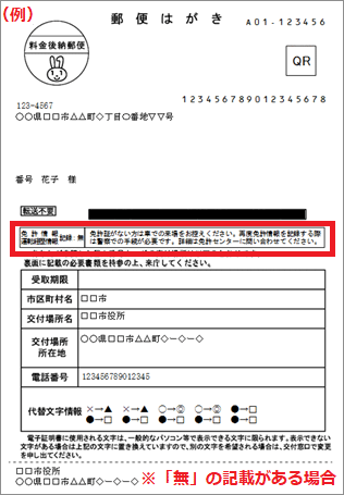 交付通知書2の画像