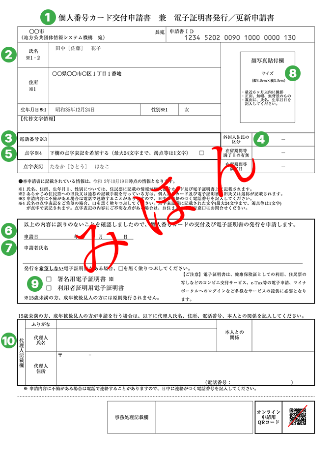 ナンバー 方法 マイ 取得